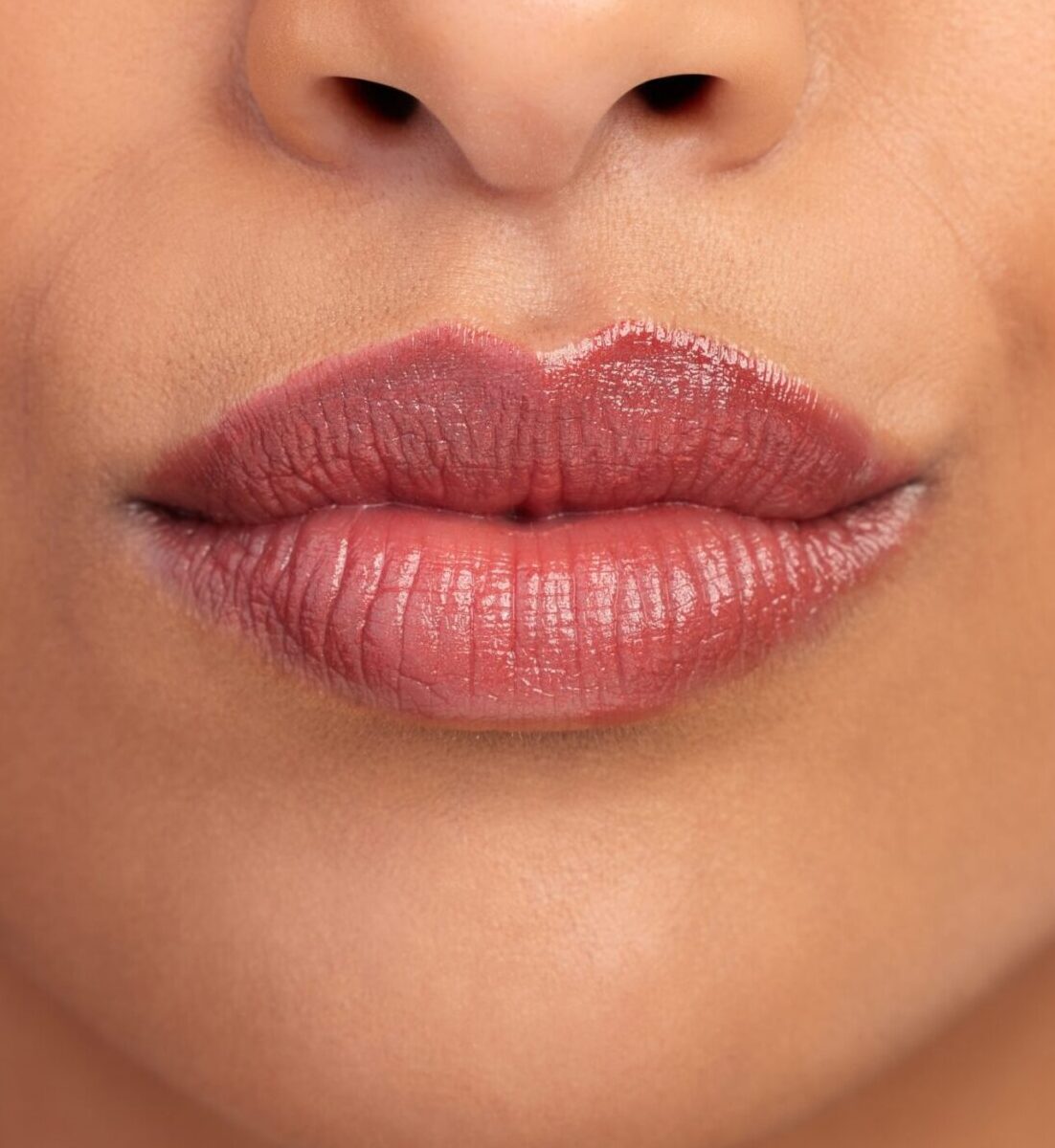 Woman,,Mouth,And,Lipgloss,For,Beauty,In,Studio,,Textures,And