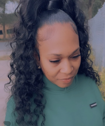Half-Up Ponytail