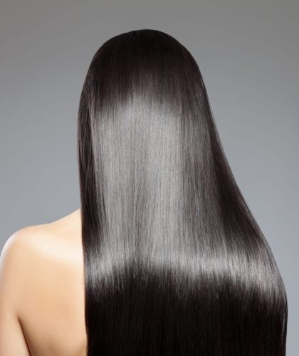Back,View,Of,A,Woman,With,Long,Straight,Hair
